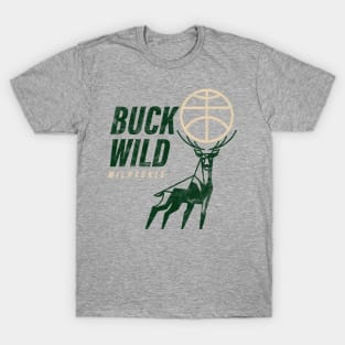 Milwaukee Bucks Modern Logo Basketball Fan Gift T-Shirt